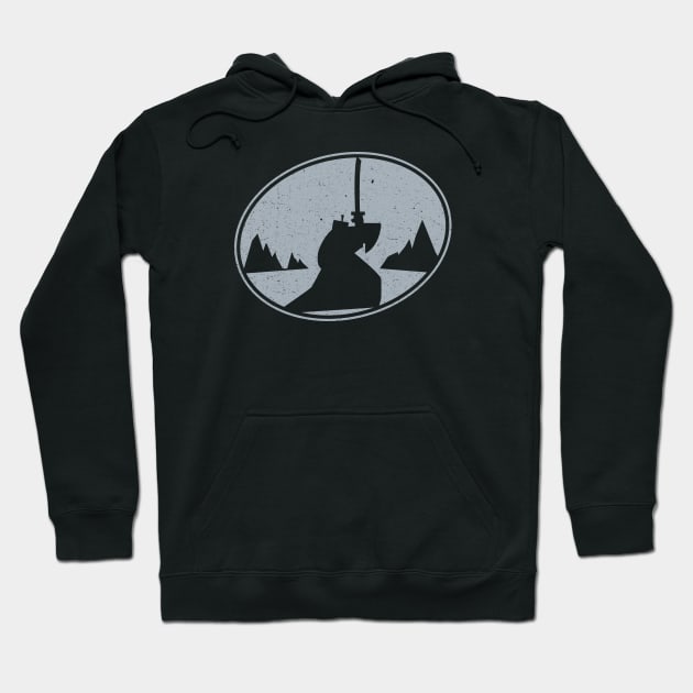 My Quest Continues Hoodie by Phil Tessier